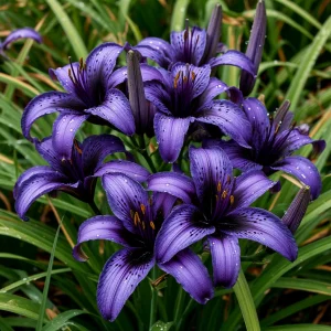 Лилейник Блю Айрис купить по цене от 324р. в интернет-магазине «Посадика» с доставкой почтой в в Ярцевое и по всей России – [изображение №1].